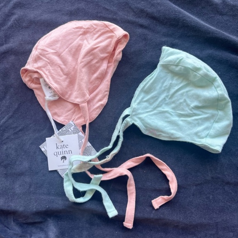 BUNDLE | Kate Quinn Pink & Green Bonnets 🌵3-6 Months